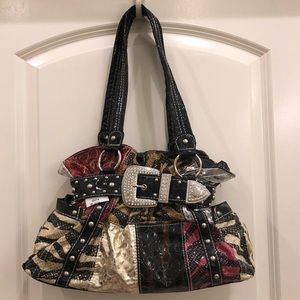 NWT Western Style Patchwork Purse